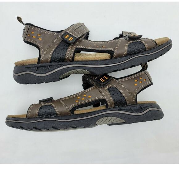Gotcha Sandals Mens 13 Orson Outdoor Brown Sport Hiking Open Toe Summer Spring - Picture 8 of 10